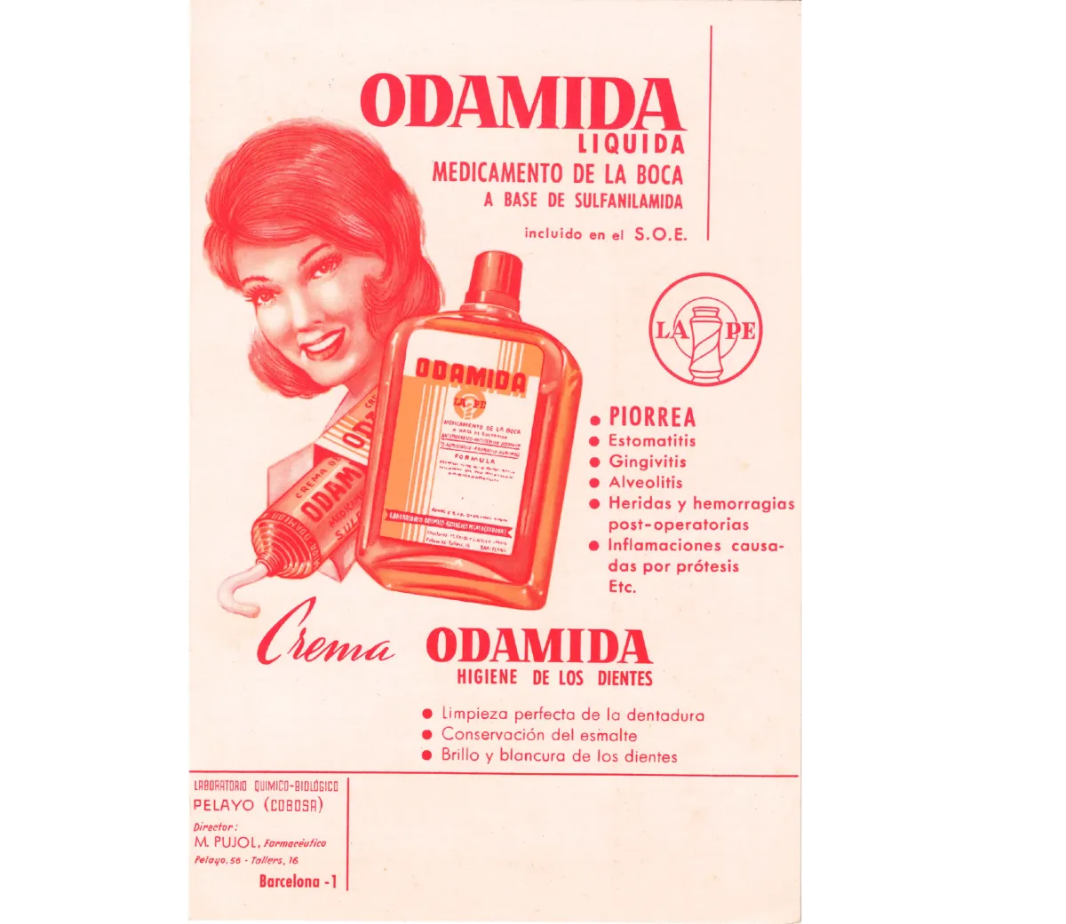 Laboratorio Pelayo en 1947
